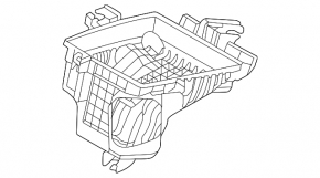 Kia Sorento 21-25 HEV, PHEV Air Filter Housing Lower Cover