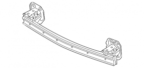 Rear Bumper Reinforcement Volvo XC60 18-23