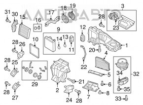Fan controller VW Passat b8 16-19 USA