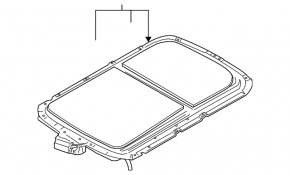 Sunroof Assembly Mini Cooper Clubman R55 07-14