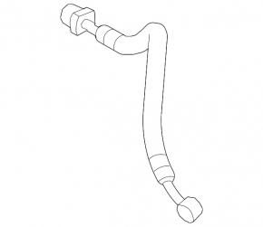 Brake hose rear right Kia Sorento 14-15 FWD