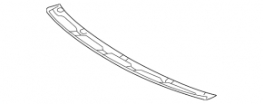 Mitsubishi Outlander 10-13 Front Bumper Lip