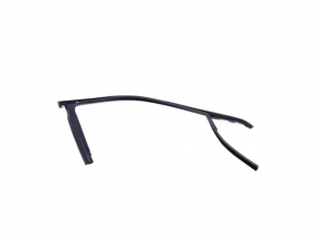 Upper front right door molding Jeep Compass 17- black with glass seal