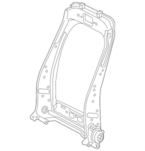 Driver's seat backrest adjustment motor for Toyota Prius 50 Prime 17-22 without frame