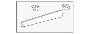 Lexus RX 23-26 lower rear right door trim, outer structure