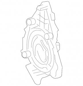 Actuator motor for the heater ventilation system of the Lexus GX460 10-23