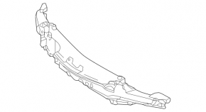 Mercedes CLA 17-19 Front Bumper Absorber