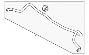 Front stabilizer Mazda 6 18-21