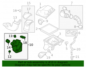 Chevrolet Cruze 11-16 Air Filter Resonator