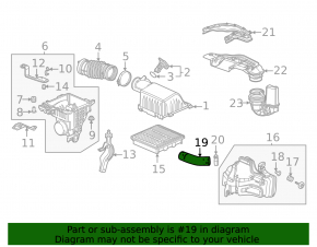 Air intake Honda Civic XI FE/FL 22- 1.5T