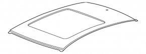 Metal roof Chevrolet Impala 14-20 under the hatch