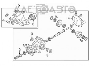 Hyundai Tucson 16-21 rear axle clutch
