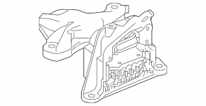 Left engine mount for Honda Accord 18-22 1.5T