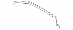 Windscreen wiper grille seal central BMW X1 F48 16-22