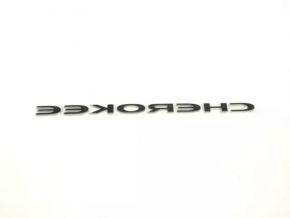 Emblem inscription Cherokee front left door Jeep Cherokee KL 14- chrome