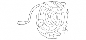 Subaru Forester 19-24 SK steering wheel cable without steering angle sensor