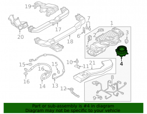 Cooling fan VVB Audi Q5 8R 13-16