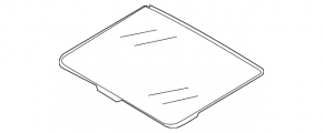 Hatch assembly Porsche Cayenne 958 11-14 panorama