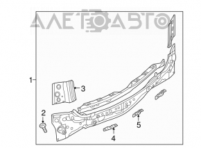 Mazda CX-5 13-14 rear panel kit (3 parts)