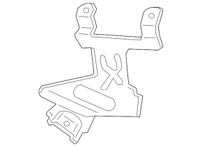 Lower ABS bracket for Porsche Cayenne 19-26