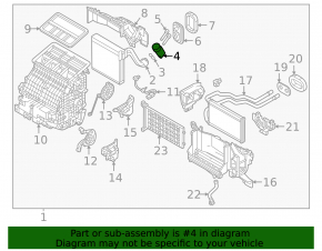Mazda CX-50 23-25 air conditioner heater valve for auto