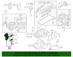BMW 3 F30 12-18 N47 Automatic Transmission Oil Cooling System Valve