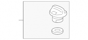 Oil filler cap Chevrolet Volt 16- 1.5