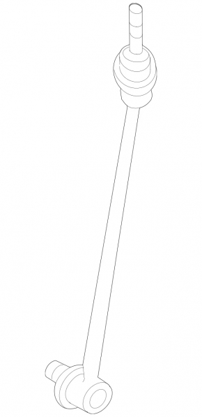 Front right stabilizer link for Mercedes S-class W221