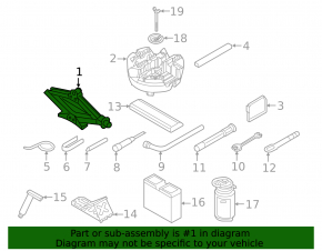 Audi Q8 jack 19-25