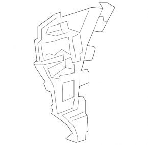 Front bumper bracket right Audi Q8 24-26 large
