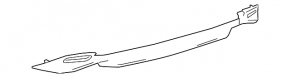 Toyota Camry v70 18-24 LE/XLE rear bumper lip
