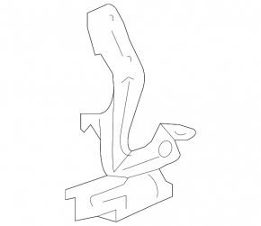 Left hood hinge for Toyota Venza 2015