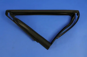 Upper rear left door molding Jeep Cherokee KL 14- chrome with glass seal