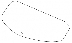 Rear window for the tailgate of the Acura RDX 19-25
