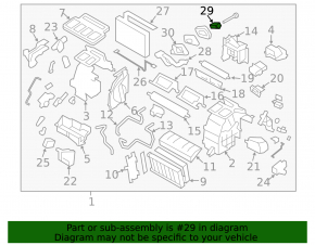 Subaru Impreza WRX GH 08-14 Air Conditioner Heater Valve