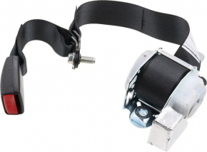 Seat belt 2 row central Nissan Pathfinder 13-20 black