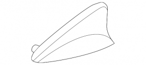 Antenna fin Hyundai Santa FE Sport 17-18 rest