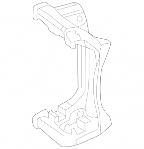 Rear left caliper bracket for Mercedes X247 GLB 20-26 (320/12mm)