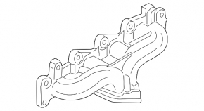 Exhaust manifold Ford Escape MK3 13-16 1.6T
