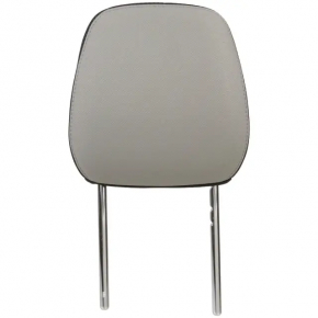Front right headrest for Ford Escape MK4 2023-2026, black fabric, white stitching