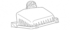 Upper air filter housing cover Lexus LX 22-26