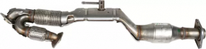 Nissan Pathfinder 13-20 exhaust pipe catalyst sawed off