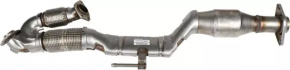 Nissan Pathfinder 13-20 exhaust pipe catalyst sawed off