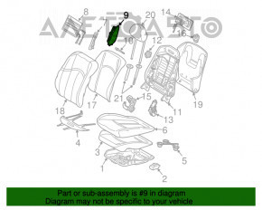 Airbag airbag seat right Mercedes W211