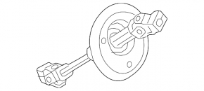 Steering cardan shaft Audi A6 C7 12-18