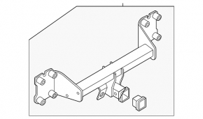 Towbar Audi Q7 16-