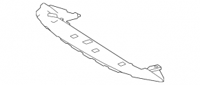 Toyota Crown 23-24 front bumper lower absorber
