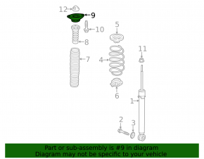 Rear shock absorber support left Honda Civic X FC 16-21
