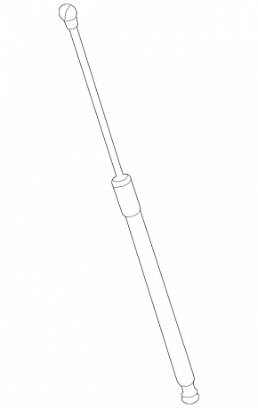 Left hood shock absorber for Lexus NX 22-25