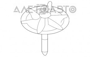 Spare tire carrier for Hyundai Elantra AD 17-20